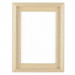 Baklijst 80x80 cm Blank Breed - Vooraanzicht