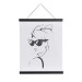 Posterhanger Zwart 31cm