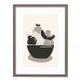 Wissellijst Vergrijsd 45x60 cm - Art Print en Passe Partout