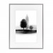 Wissellijst A2 Zilver met print