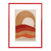 Wissellijst Rood 40x60 cm - Art Print en Passe Partout