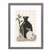 Wissellijst Vergrijsd Breed 45x60 cm - Art Print en Passe Partout