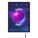LED Bord Eco Magnetisch Zwart A3 - Art Print