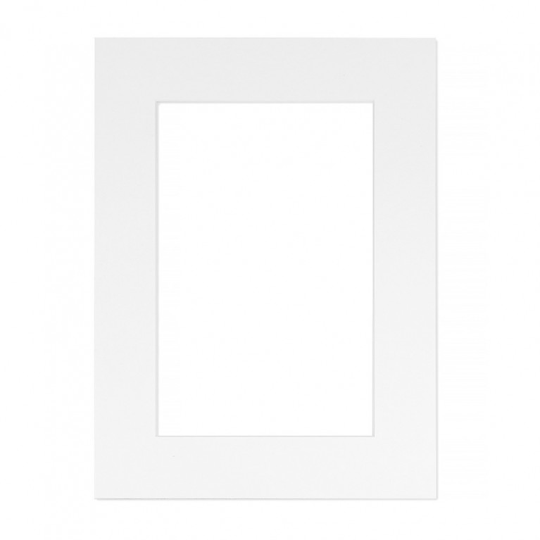 Passe Partout Wit 30x40 cm - Uitsnede 19x27 cm - Voorkant