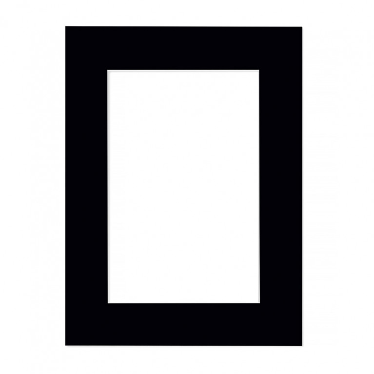 Passe Partout Zwart 20x25 cm - Voorkant