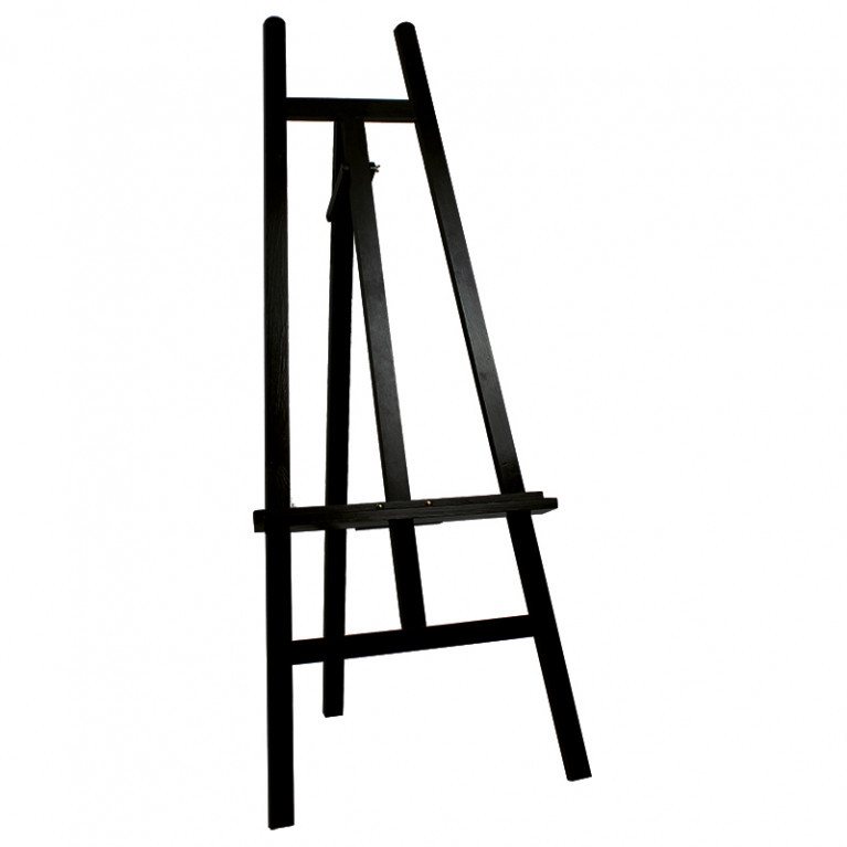 Schildersezel Leonardo - 154 cm Zwart - Bouwpakket - KIT