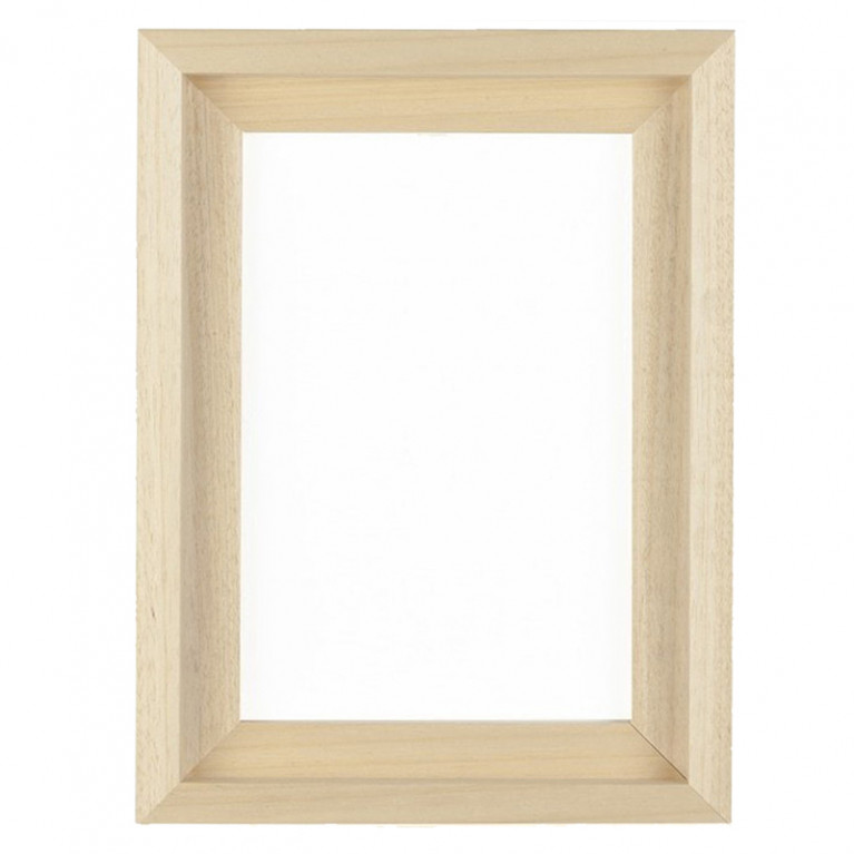 Baklijst 80x80 cm Blank Breed - Vooraanzicht