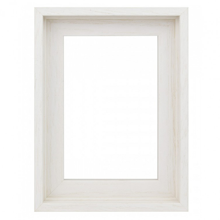 Baklijst 80x80 cm Gebroken Wit - Vooraanzicht