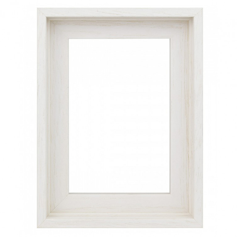 Baklijst 60x90 cm Gebroken Wit - Vooraanzicht