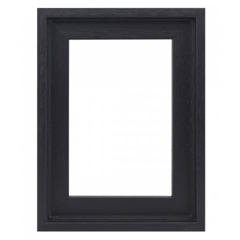 Baklijst 20x25 cm Zwart - Vooraanzicht