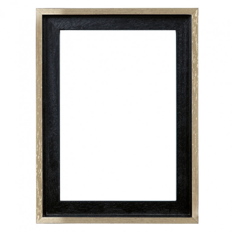 Baklijst 20x28 cm Zwart/Goud - Vooraanzicht