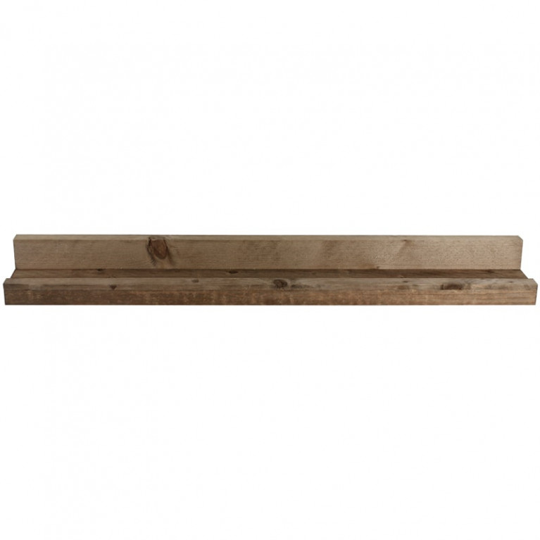 Foto Wandplank Steigerhout 100cm