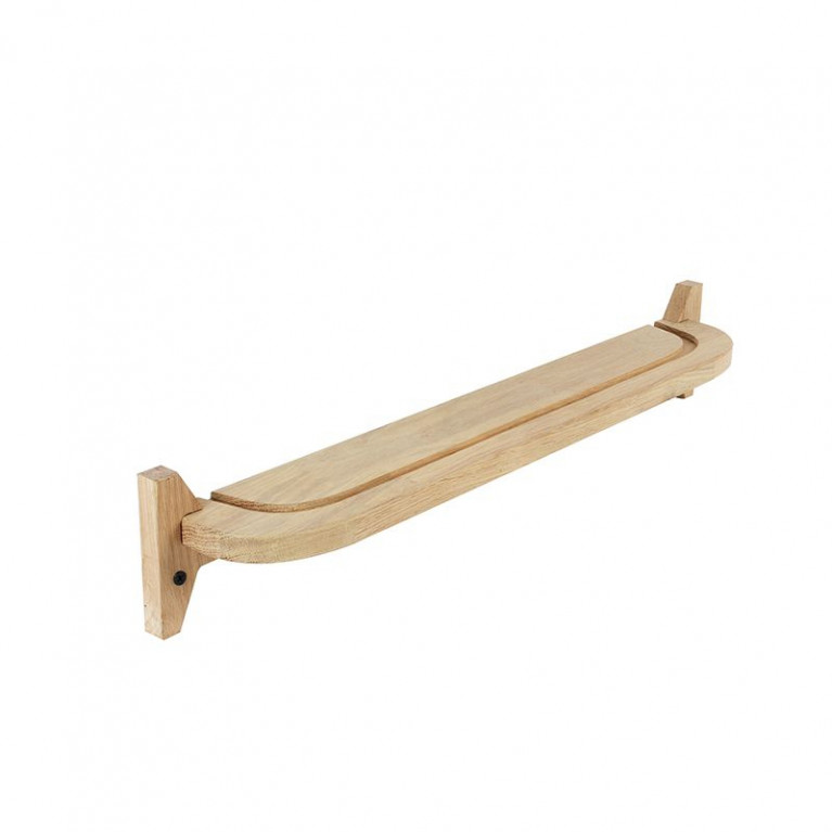 Foto Wandplank Eikenhout Ongelakt 60 cm - Product