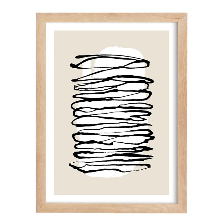 Vintlux Fotolijst Nordby Deepened - Essen Ongelakt 30x45 cm