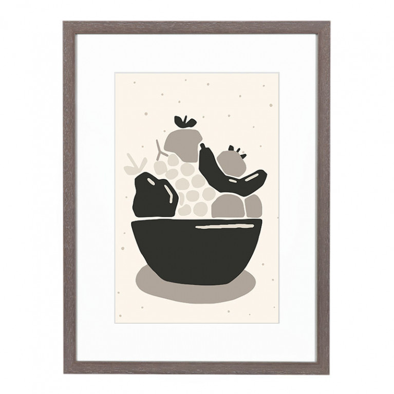 Wissellijst Vergrijsd 18x24 cm - Art Print en Passe Partout