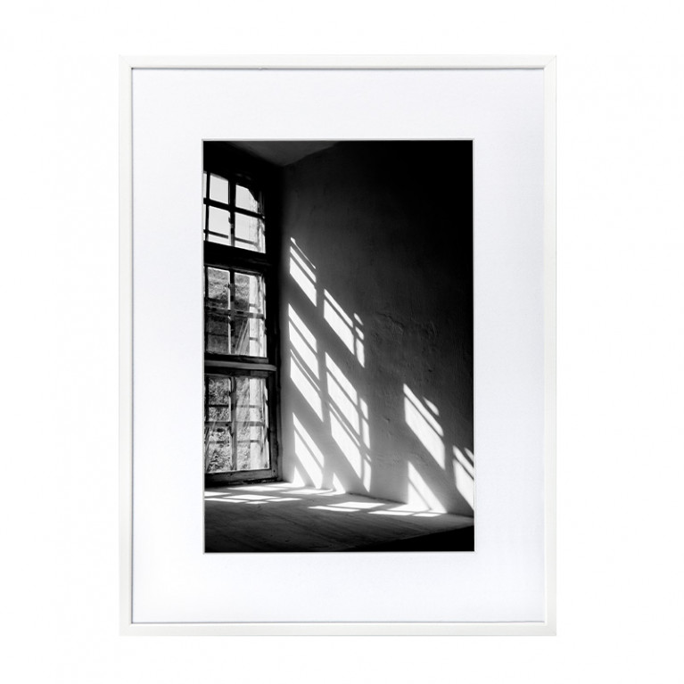 Wissellijst 70x100cm Wit met print