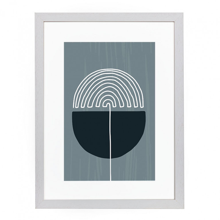 Wissellijst Hout_Wit_Breed A2 - Art Print en Passe Partout