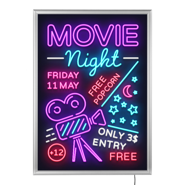 Kliklijst LED Eco B1 25mm - Art Print