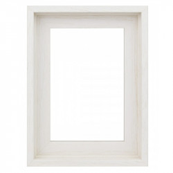 Baklijst 70x100 cm Gebroken Wit - Vooraanzicht