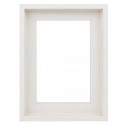 Baklijst 30x30 cm Gebroken Wit - Vooraanzicht