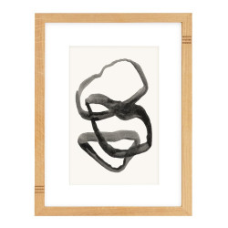 Vintlux Fotolijst Naesby Thin - Eiken Ongelakt A2 - Art Print en Passe Partout