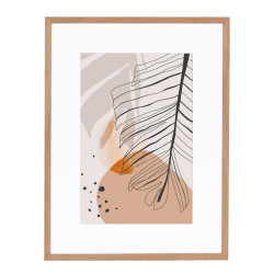 Fotolijst Karlum Eiken 30x30 cm - Art Print en Passe Partout