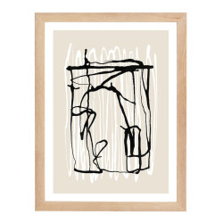 Vintlux Fotolijst Nordby Raised - Essen Ongelakt 50x65 cm