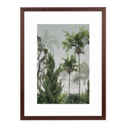 Wissellijst Teak 50x60 cm - Art Print en Passe Partout