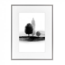 Wissellijst A3 Zilver met print
