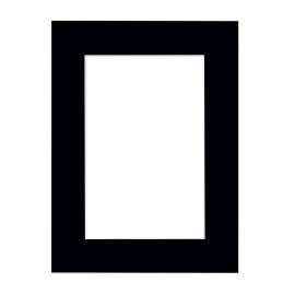 Passe Partout Zwart 60x80 cm - Voorkant