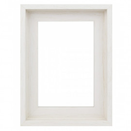Baklijst 30x45 cm Gebroken Wit - Vooraanzicht