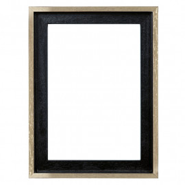 Baklijst 30x45 cm Zwart/Goud - Vooraanzicht