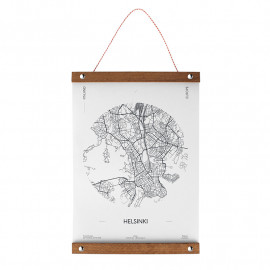 Posterhanger Hout Zilver 60 cm