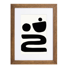 Vintlux Fotolijst Vesterby Massive - Eiken Donker 30x45 cm 