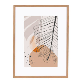 Fotolijst Karlum Eiken 30x30 cm - Art Print en Passe Partout