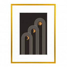 Wissellijst Goud 60x80 cm - Art Print en Passe Partout