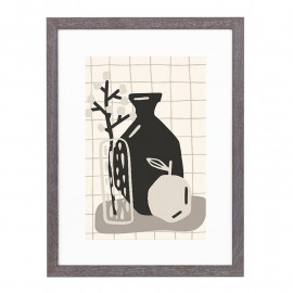 Wissellijst Vergrijsd Breed 20x28 cm - Art Print en Passe Partout