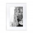 Wissellijst Wit 70x90 cm - Met print