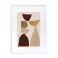 Wissellijst Wit 70x90 cm - Met print