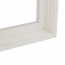 Baklijst 80x80 cm Gebroken Wit - Hoek Detail