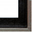 Baklijst 40x120 cm Zwart/Zilver - Hoek Detail