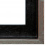 Baklijst 70x100 cm Zwart/Zilver - Hoek Detail