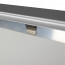 Stoepbord A1 DutchPro Zilver Bovenregel