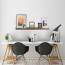 Foto Wandplank Steigerhout 80cm