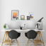 Foto Wandplank Steigerhout Wit 60cm