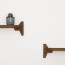 Foto Wandplank Eikenhout Donker 100 cm - Detail twee planken