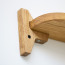 Foto Wandplank Eikenhout Naturel 60 cm - Detail plankdrager