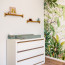 Foto Wandplank Eikenhout Naturel 60 cm - Sfeer babykamer