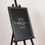 Schildersezel Vincent - Zwart - Met krijtbord