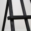 Schildersezel Leonardo - Zwart 154 cm - Detail onderplank